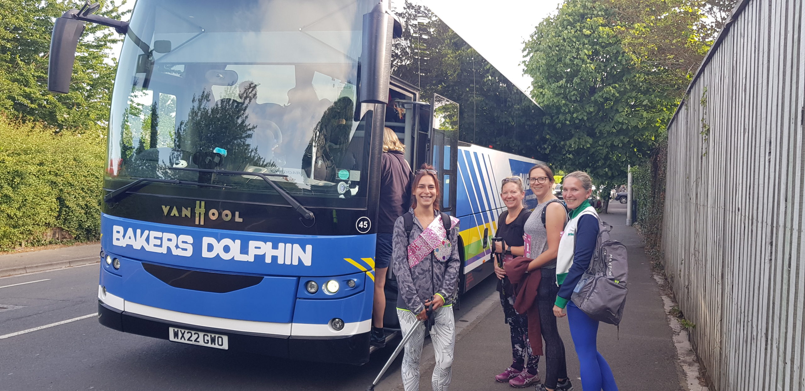 Bakers Dolphin provides charity transport for Mendip challenge