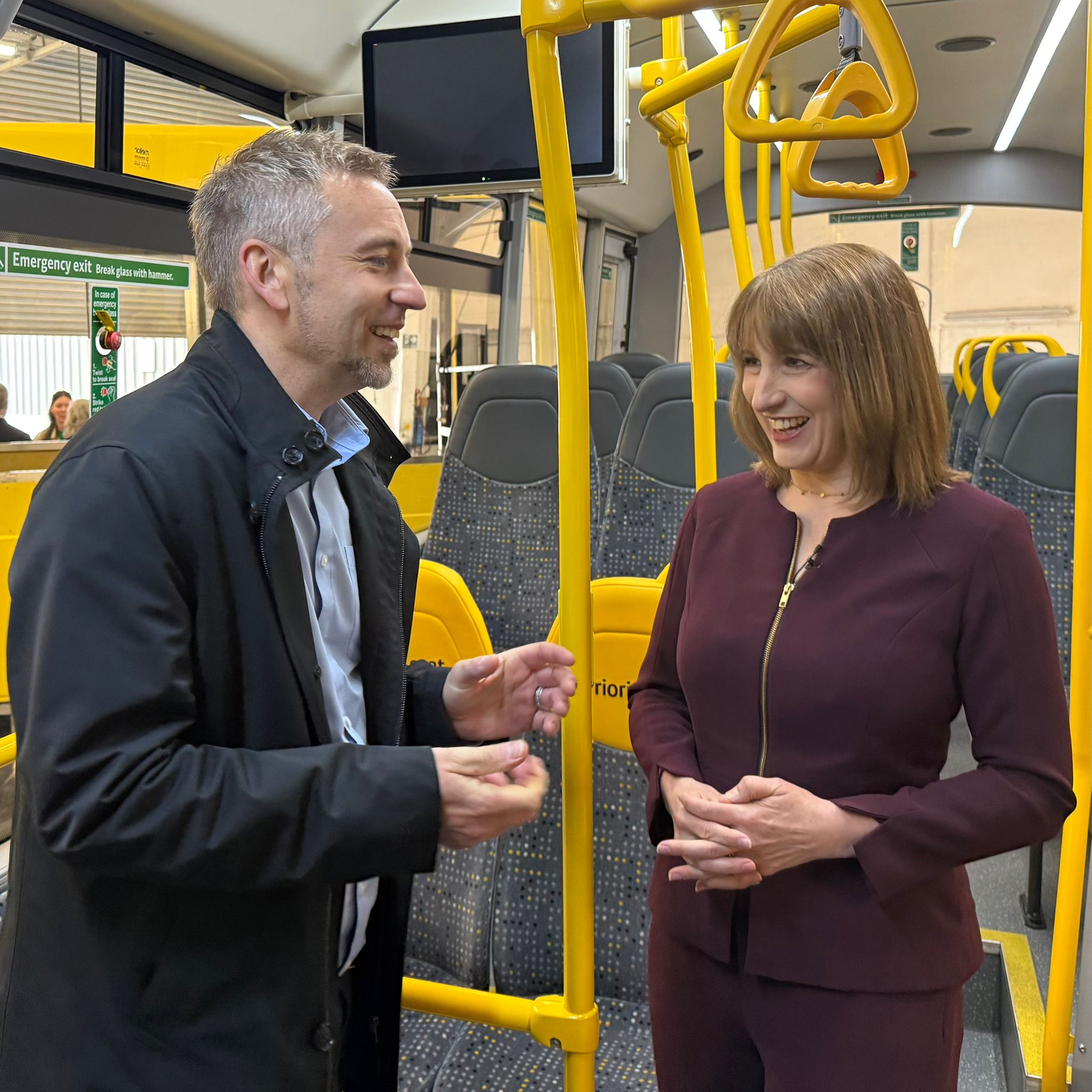 Rachel Reeves visits Mellor and First