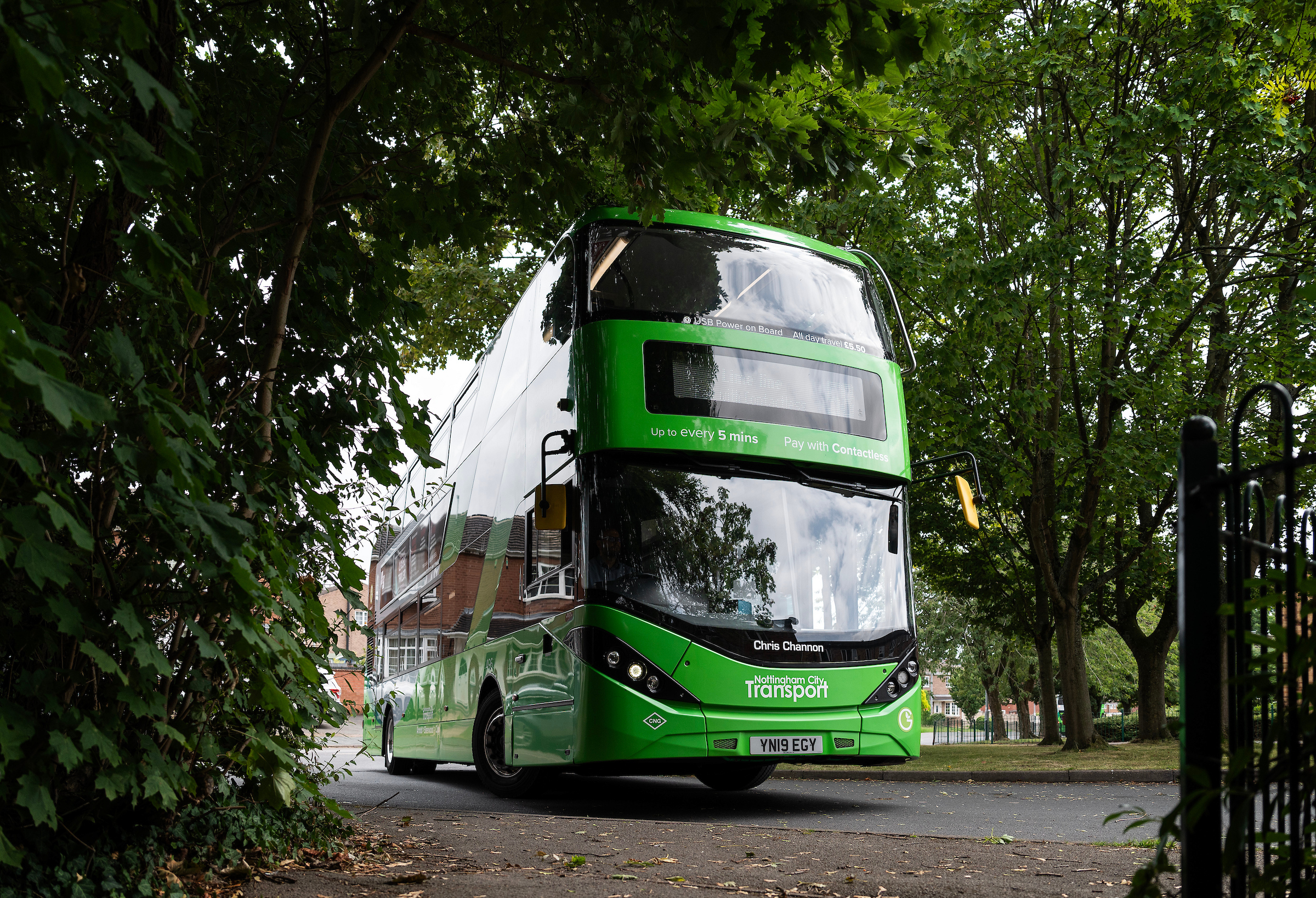 Paralympian honoured with NCT bus naming