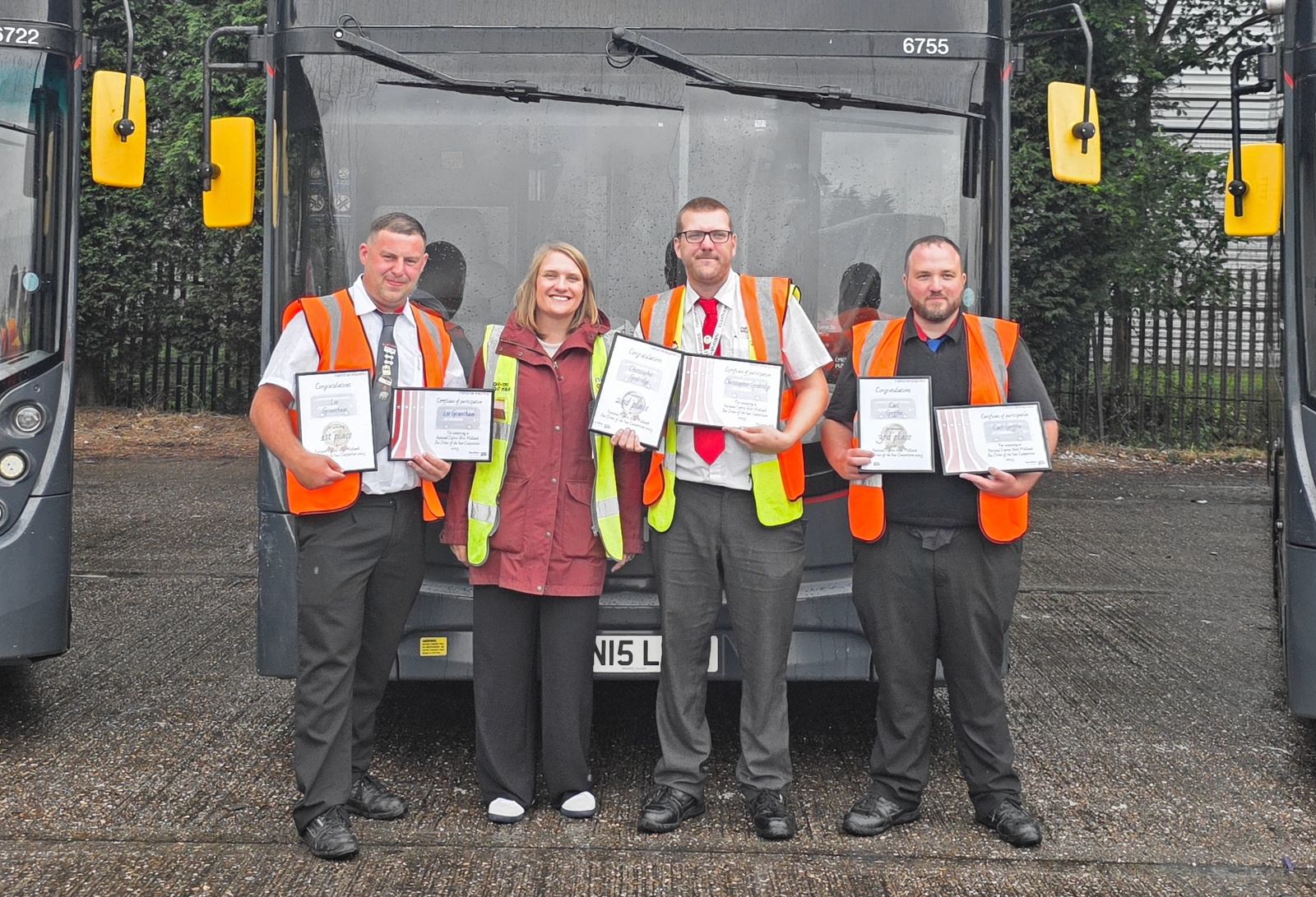 National Express West Midlands drivers through to final