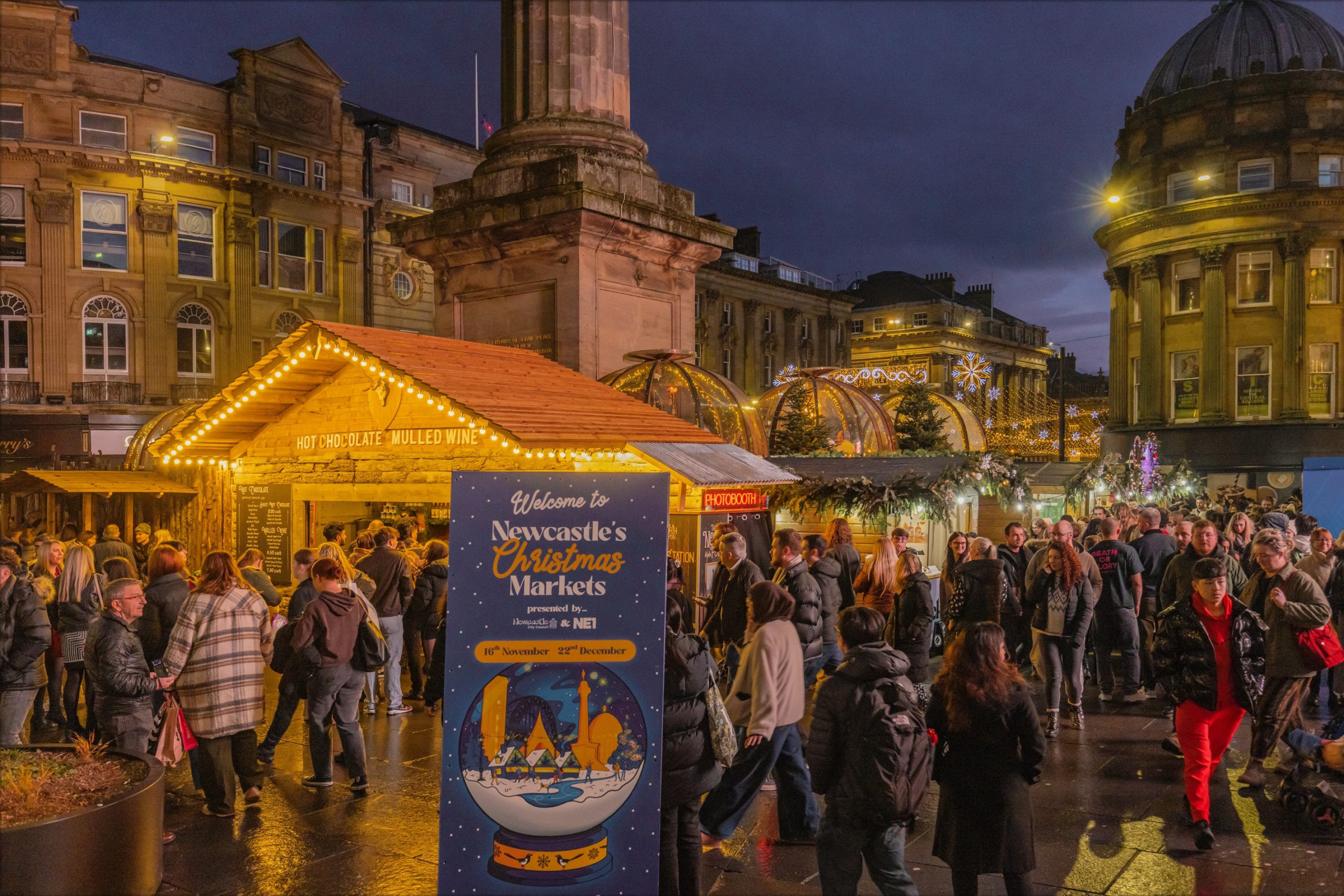 Newcastle Christmas Market Coach Pilot Scheme announced