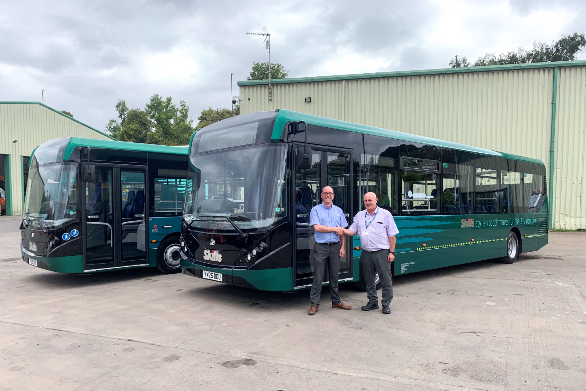 Skills takes its first Alexander Dennis single-deckers