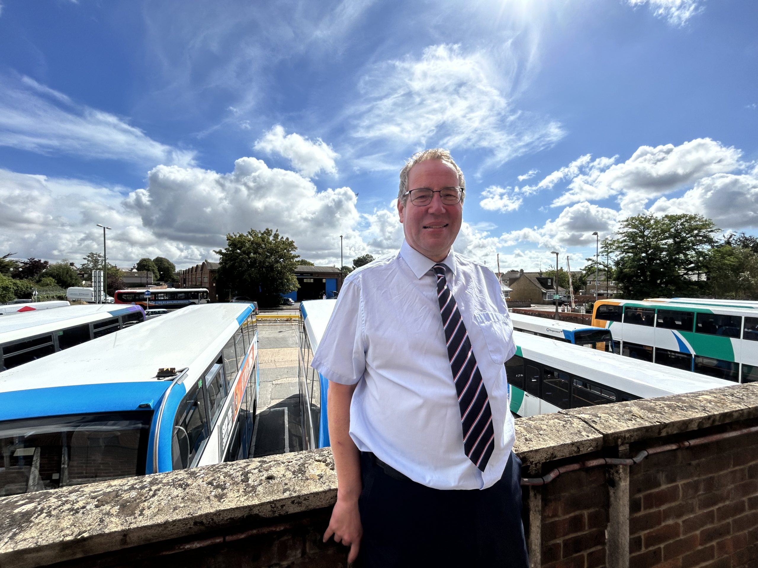 35 years on the buses – Stagecoach’s Andy Gilmour celebrates